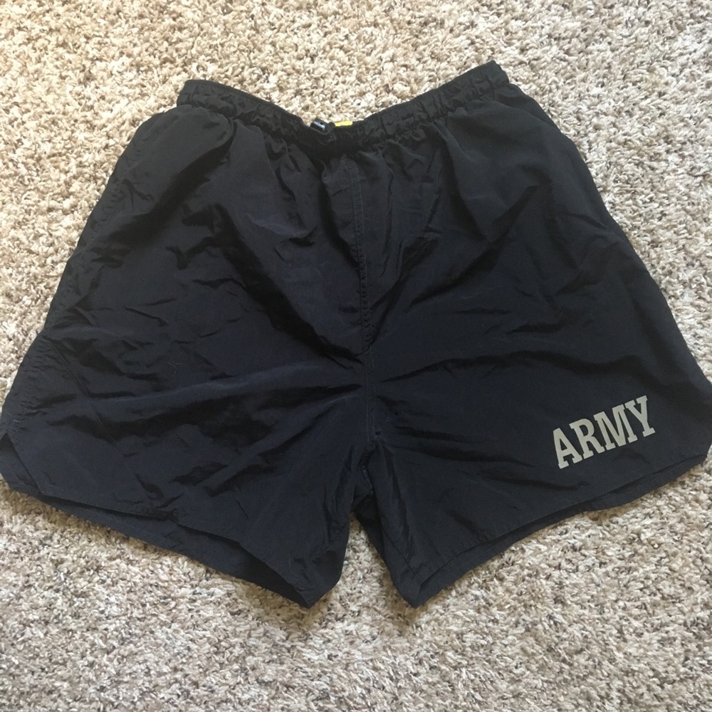 Authentic Army Running Warm Up Shorts